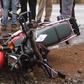 Scene during a past road accident