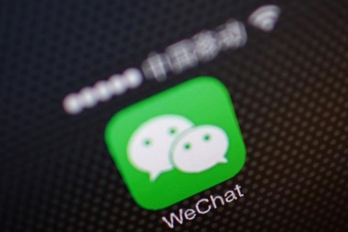 A picture illustration shows a WeChat app icon in Beijing, December 5, 2013.