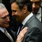 Brazil's President Michel Temer (left) faces a crisis after secret tapes appear to show him discussing a bribe to a jailed colleague