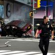 A car plunged into pedestrians in Times Square in New York on May 18, 2017