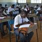 KCSE candidates in an exam room