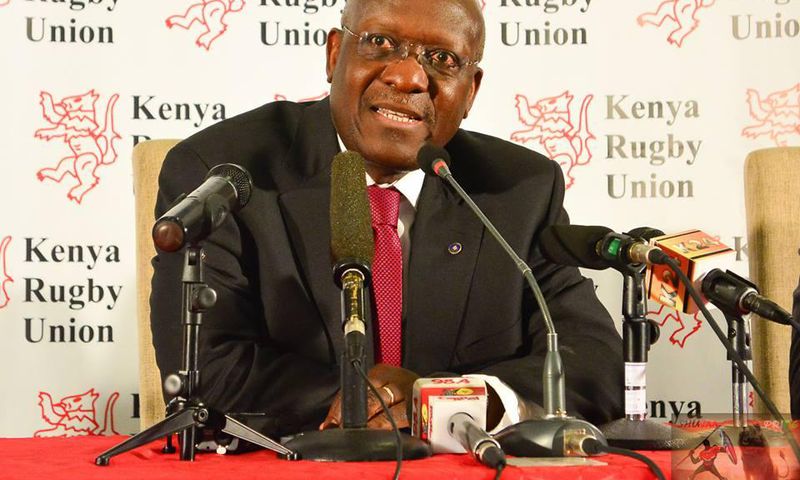 Kenya Rugby Union chairman Richard Omwella