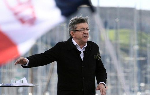 Long known for being aggressive and acid-tongued, veteran far-left candidate Jean-Luc Melenchon has toned down his rhetoric