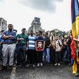Venezuela opposition leader Henrique Capriles joins a march paying tribute to student Juan Pablo Pernalete killed during a protest against President Nicolas Maduro