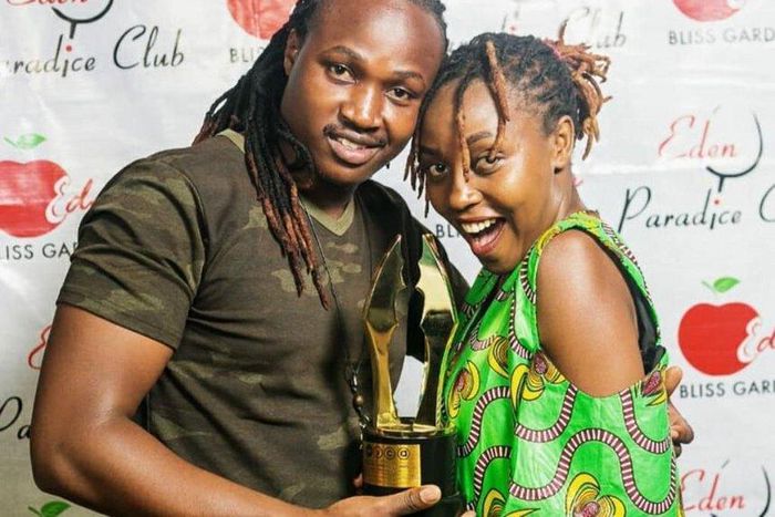 Nyce and Wagithomo during happier times (Courtesy)