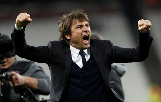 Antonio Conte's Chelsea sit seven points ahead of Tottenham in the Premier League ahead of their clash against Manchester United on April 16