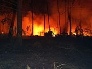 Huge fire reported at the Riverside garage next to old Ngara estate