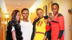 Akothee with her Kids