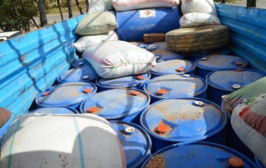 Detectives intercept lorry ferrying ethanol after chase in Naivasha