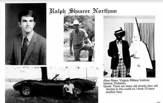 Virginia Governor Admits He Was in Racist Photo