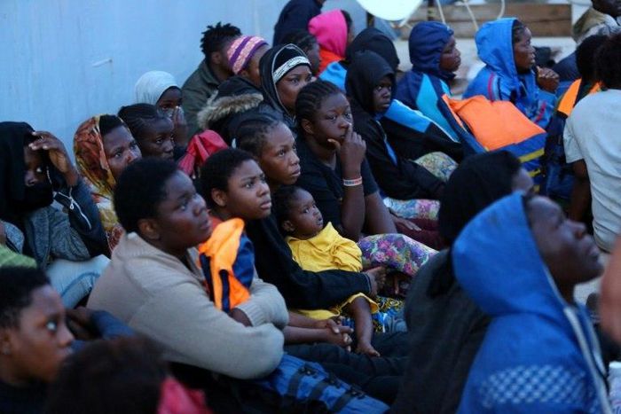 Of the 3,400 migrants rescued on Friday, around a third were taken back to Libya while the rest went to Italy