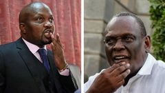 Moses Kuria, David Murathe in ugly clash on Kameme TV show