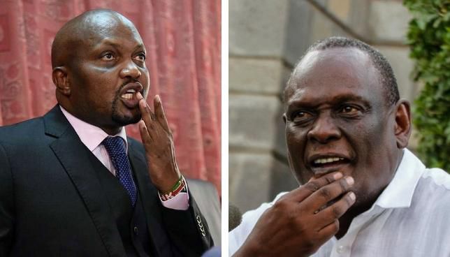 Moses Kuria, David Murathe in ugly clash on Kameme TV show