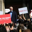 Britain's opposition Labour party leader Jeremy Corbyn during campaigning for the country's June 8 election