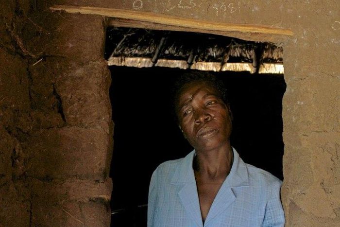 A woman accused of witchcraft in northern Tanzania. Such accusations are common in parts of Africa