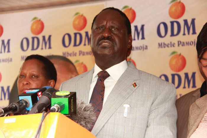 ODM leader Raila Odinga
