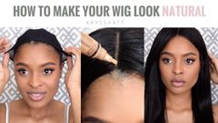 Coloring your wig lace with concealer (Courtesy)