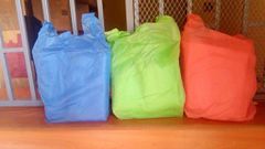 Banned polypropylene non-woven bags