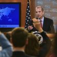 Acting spokesman Mark Toner calls on reporters in the first State Department briefing held since Donald Trump came to power