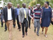 DP William Ruto in Kakamega County, on Saturday, February 16, 2019