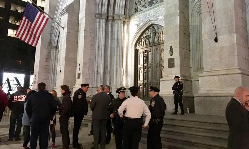 Man With Two Full Gas Cans Arrested After Entering St. Patrick's Cathedral