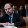 Russian activist Vladimir Kara-Murza speaks during a hearing of the US Senate on March 29, 2017