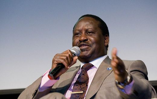 ODM leader Raila Odinga during a past event