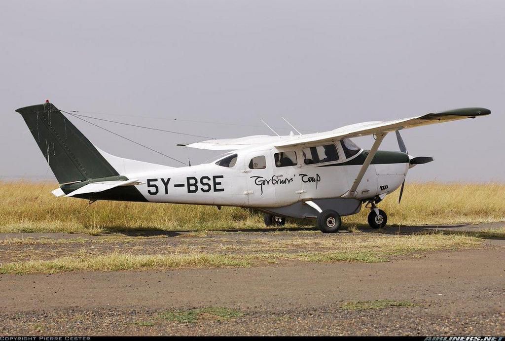 Plane that crashed at Londiani, Kericho County