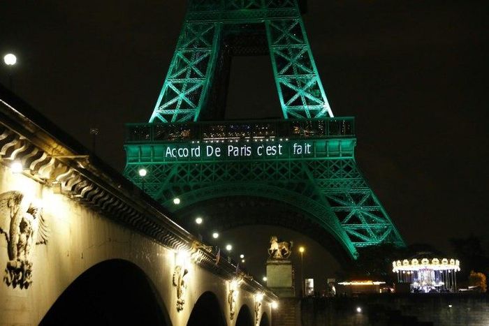 The 2015 Paris Agreement was the first pact to commit all nations to limiting global warming caused by emissions from burning coal, oil and gas