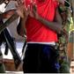 File image of police arresting a university student during a past protest