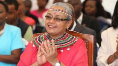 Kenya First Lady Margaret Kenyatta during a past event