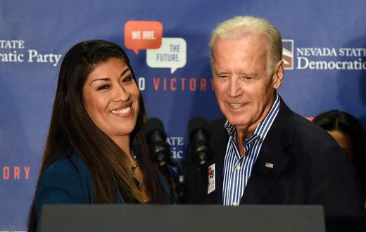 Biden says he did not act inappropriately with Lucy Flores