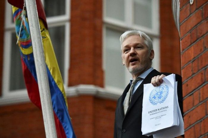 Julian Assange has been in the Ecudoran embassy in London since 2012