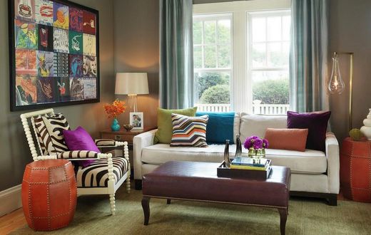 Brighten up your life with a new bohemian look for your house.