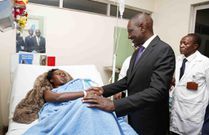 Deputy President Visits Victims of Dusit Attack in Hospitals