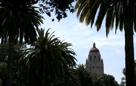 A law professor has won a dispute with Stanford University and will be allowed to use a photo of President Donald Trump for a flyer promoting a conference on sexual assault