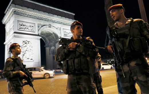 The shooting of a police officer and the wounding of two others on Paris's Champs Elysees is the latest in a string of atrocities in France since 2015
