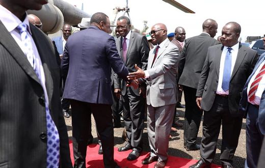 Chief Justice David Maraga criticised for accompanying Uhuru in launch of development projects in Kisii