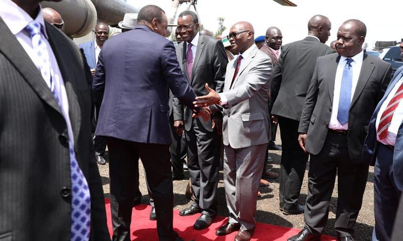 Chief Justice David Maraga criticised for accompanying Uhuru in launch of development projects in Kisii