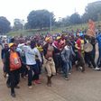 Protestors at Uhuru Park