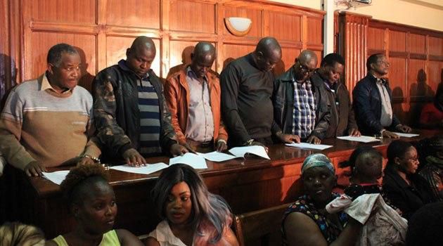 NYS suspects during a past court hearing