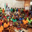 Eighty-two Nigerian schoolgirls, seen here, were released earlier this month as part of a prisoner swap deal with Boko Haram, the Islamist group which kidnapped 276 of them in April 2014