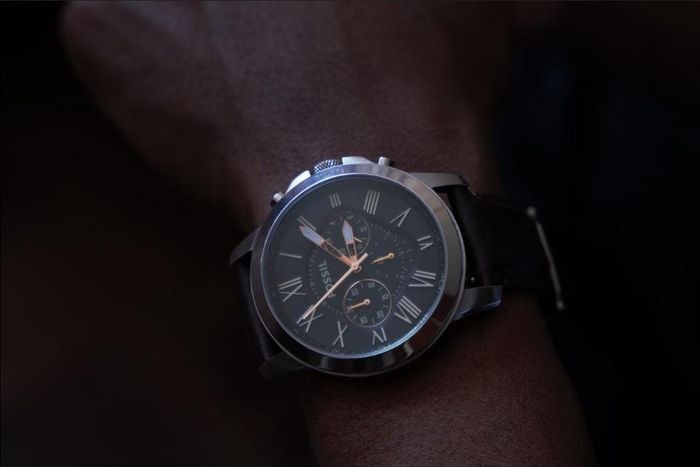 Kagwe Mungai's Fossil watch.