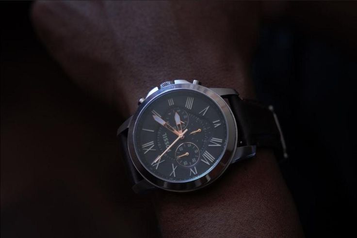Kagwe Mungai's Fossil watch.