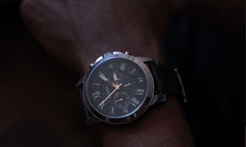 Kagwe Mungai's Fossil watch.
