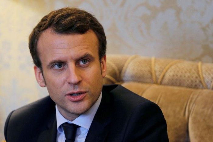 Emmanuel Macron's is rising fast in the polls