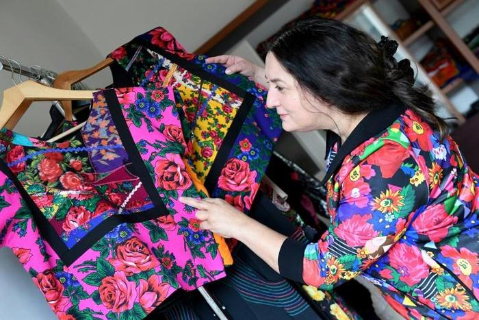 Hungarian Roma fashion designer Erika Varga set up her label in 2010 to promote Roma fashion and identity