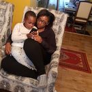 Betty Kyallo and her daughter at their home (Instagram)