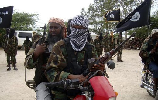 Al Shabaab militants parade new recruits after arriving in Mogadishu, file.   REUTERS/Feisal Omar