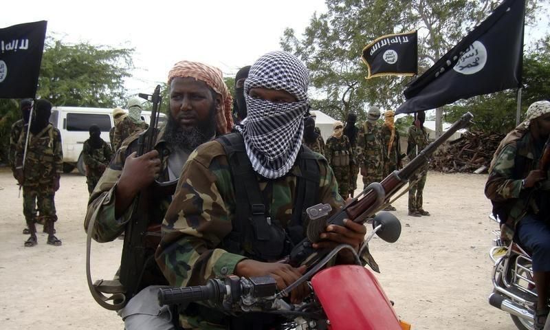 Al Shabaab militants parade new recruits after arriving in Mogadishu, file.   REUTERS/Feisal Omar